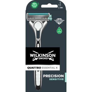 Borotva WILKINSON Quattro Essential Precision Sensitive + 1 db pótfej