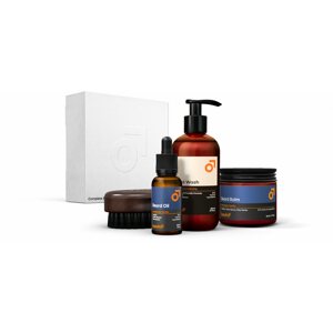 Kozmetikai ajándékcsomag BEVIRO Complete Beard Set - Honkatonk Vanilla
