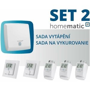 Fűtésszabályozó készlet Homematic IP Homematic IP (2+1 lakás) - HmIP-SET2 Fűtésszabályozó készlet