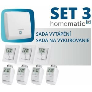 Fűtésszabályozó készlet Homematic IP Homematic IP (3+1 lakás) - HmIP-SET3 Fűtésszabályozó készlet