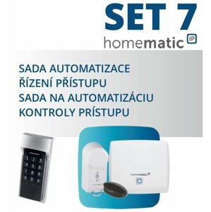 Biztonsági rendszer Homematic IP - HmIP-SET7 Automatizált beléptető készlet