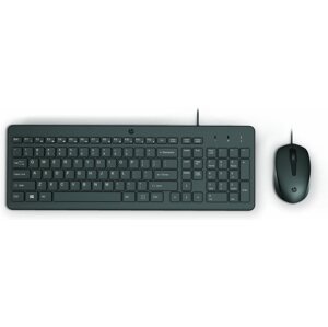 Billentyűzet+egér szett HP 150 Wired Mouse and Keyboard - US