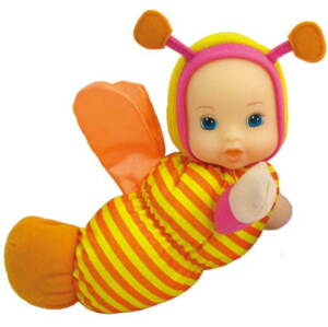 Játékbaba Bino Firefly - narancssárga