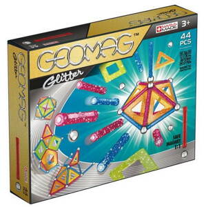 Építőjáték Geomag - Glitter 44 db-os
