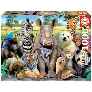 Puzzle Állatok - Osztálykép