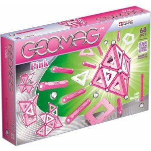 Építőjáték Geomag - Kids pink 68 db
