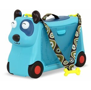 Futóbicikli Bőrönd + Woofer kutya lábbal hajtható jármű