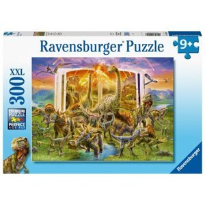 Puzzle Ravensburger 129058 Dinoszaurusz enciklopédia, 300 darabos