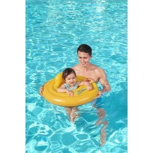 Úszógumi Bestway Felfújható sárga úszógumi, 69 cm
