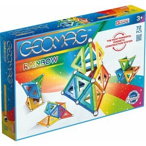 Építőjáték Geomag Rainbow 72
