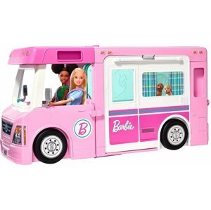 Játékbaba autó Barbie Álomlakókocsi 3 az 1-ben