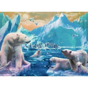 Puzzle Ravensburger 129478 jegesmedve 300 darab