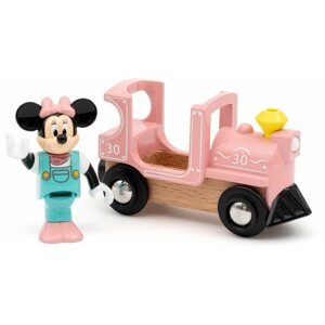 Vonat Brio World 32288 Disney and Friends Minnie egér mozdonya