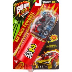 Játék autó Boom City Racers - Boom yah! X kettős csomag, 1. sorozat