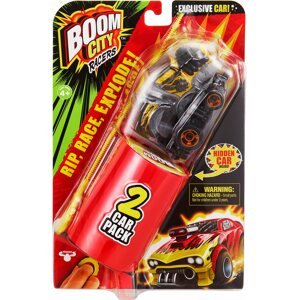 Játék autó Boom City Racers - Sütés D! X kettős csomag, 1. sorozat