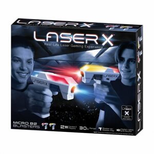 Lézerpisztoly Laser X mikro blaster sportkészlet 2 játékos számára