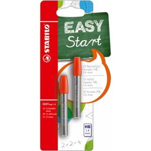 Grafit ceruzabél STABILO EASYergo 1.4 mm tartalék ceruzabél műanyag dobozban, 2 x 6 ceruzabél csomagonként