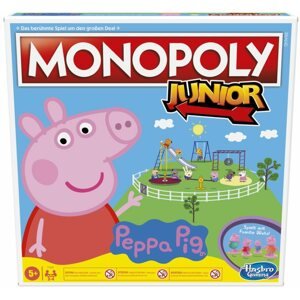 Társasjáték Monopoly Junior Peppa malac HU