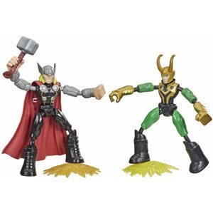 Figura Avengers Bend and Flex Thor VS Loki