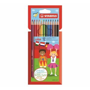 Színes ceruzák STABILO color 12 db karton tok