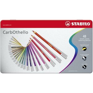 Színes ceruzák STABILO CarbOthello 48 db fém tok