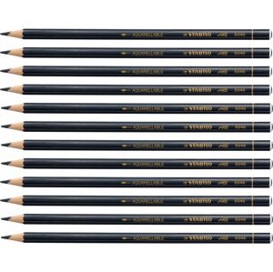 Ceruza STABILO All színes ceruza, fekete, 12 db