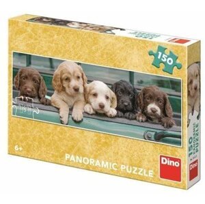 Puzzle Dino kutyakölykök 150 panoramic puzzle
