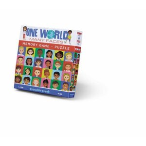 Puzzle Puzzle és memóriajáték - A világ arcai (48 db)