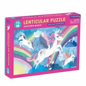 Puzzle Mágikus puzzle - Unikornis varázslata (75 db)