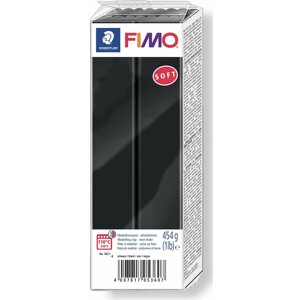 Gyurma FIMO soft 454 g fekete