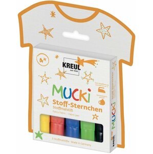 Filctoll KREUL "MUCKI STARS" textil filctollak, 5 színben