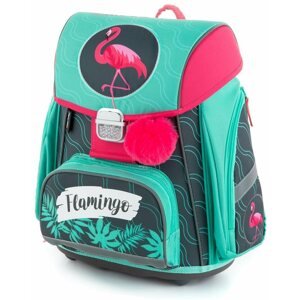 Iskolatáska Karton P+P - Premium Flamingó iskolai hátizsák