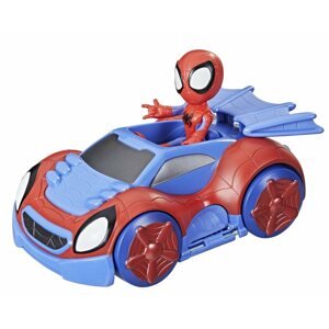 Figura Spidey és csodálatos barátai - Spidey figura járművel
