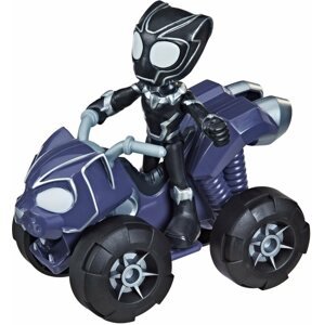 Figura Spidey és csodálatos barátai - Black Panther jármű és figura