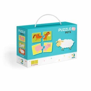 Puzzle Puzzle Duo Állatok -12x 2 darab