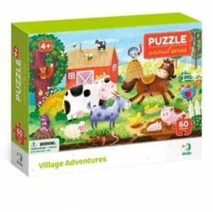Puzzle Puzzle biomy Kaland a faluban 60 darab