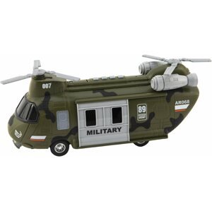 Helikopter Teddies katonai helikopter, 28 cm