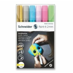 Popisovač Schneider Paint-It 310 V2 akrylový, 6 ks