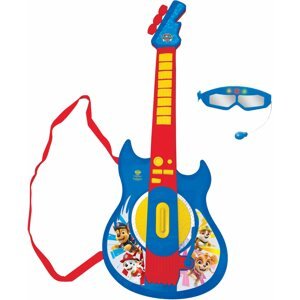 Zenélő játék Lexibook Mancs őrjárat Elektronikus világító gitár szemüveg alakú mikrofonnal