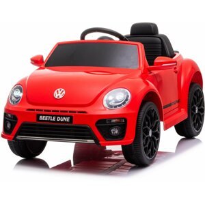 Elektromos autó gyerekeknek Volkswagen Beetle - piros