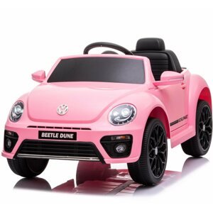 Elektromos autó gyerekeknek Volkswagen Beetle - rózsaszín