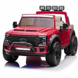 Elektromos autó gyerekeknek Ford Super Duty 24V Elektromos kisautó, piros