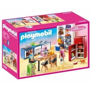 Építőjáték Playmobil 70206 Családi konyha