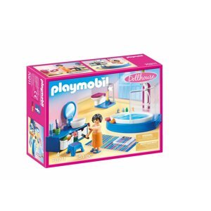 Építőjáték Playmobil 70211 Fürdőszoba fürdőkáddal