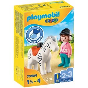 Figura Playmobil lovas lóval