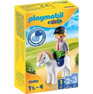 Figura Playmobil 70410 Kisfiú pónival