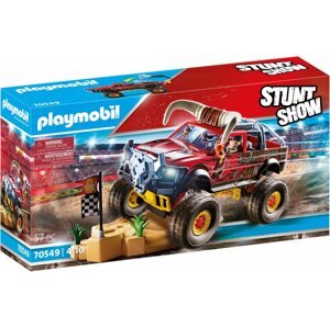 Építőjáték Playmobil 70549 Stunt show Monster Truck Bika