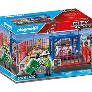 Építőjáték Playmobil 70773 Szállítmányraktár