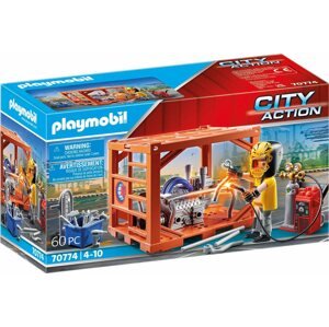 Építőjáték Playmobil 70774 Hegesztő konténerrel