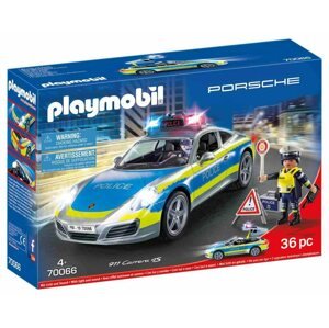 Építőjáték Playmobil 70066 Porsche 911 Carrera 4S rendőrautó